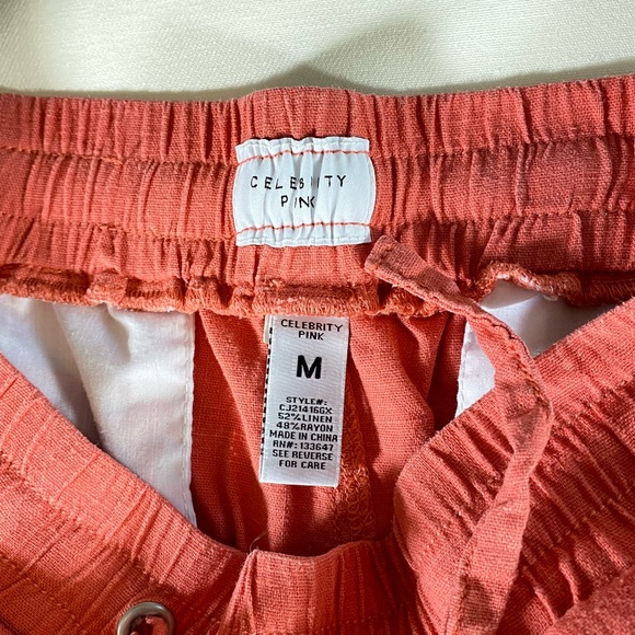 Free people pink beach pants M - Picture 3 of 6